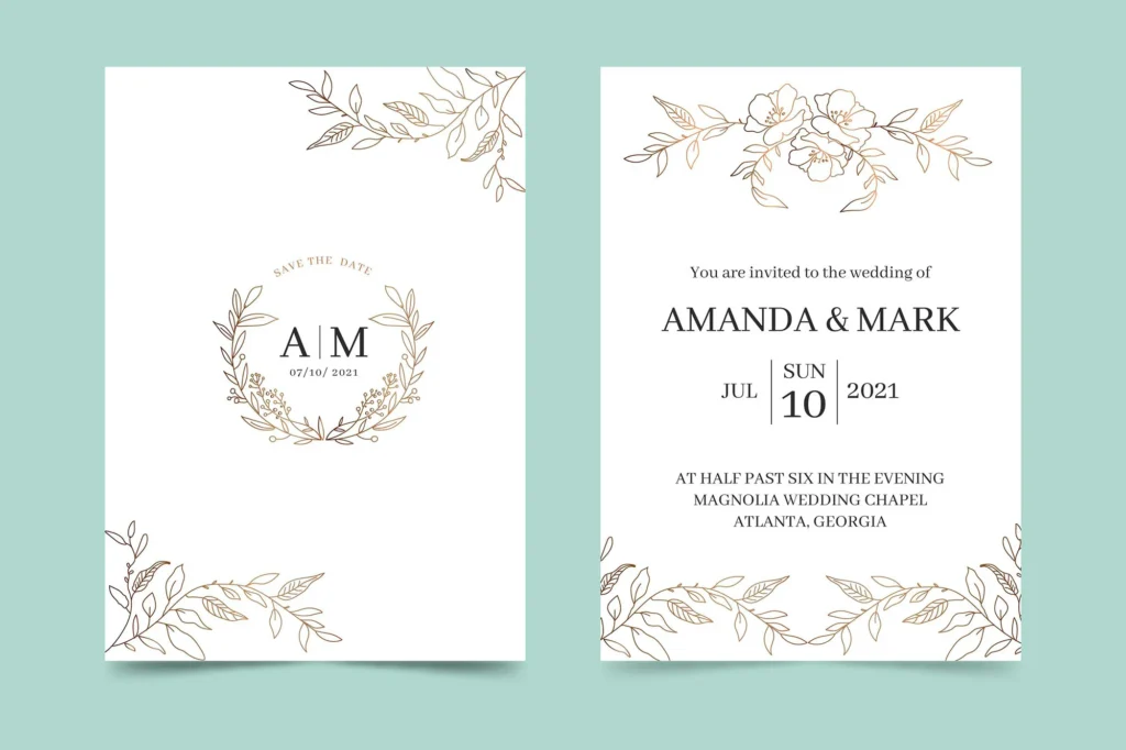 Invitaciones de Boda